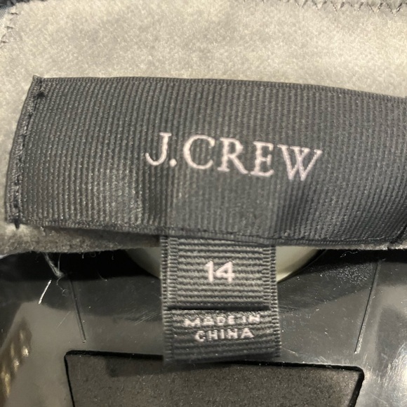 J. Crew Gray Blazer with Gold Buttons - Picture 4 of 5